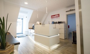 medfit Physiotherapie Bruchsal Empfgang